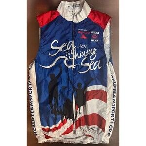2012 HAWK RACING Women's Vest Sea To Shining  Sea Racing Sport Cycling Med